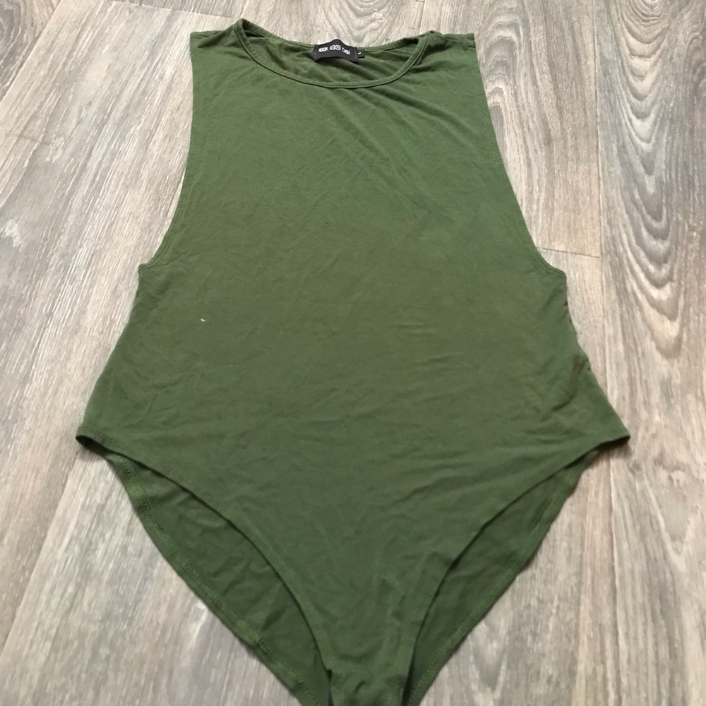 Green bodysuit